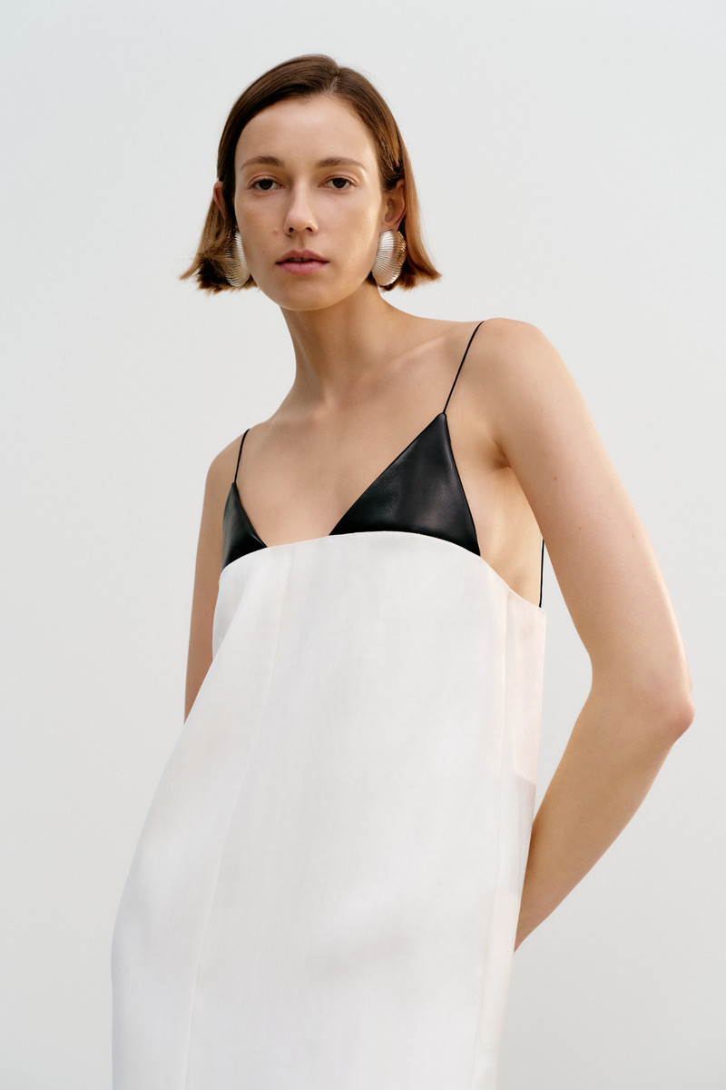 BRANDON MAXWELL Bridges Dress outlook