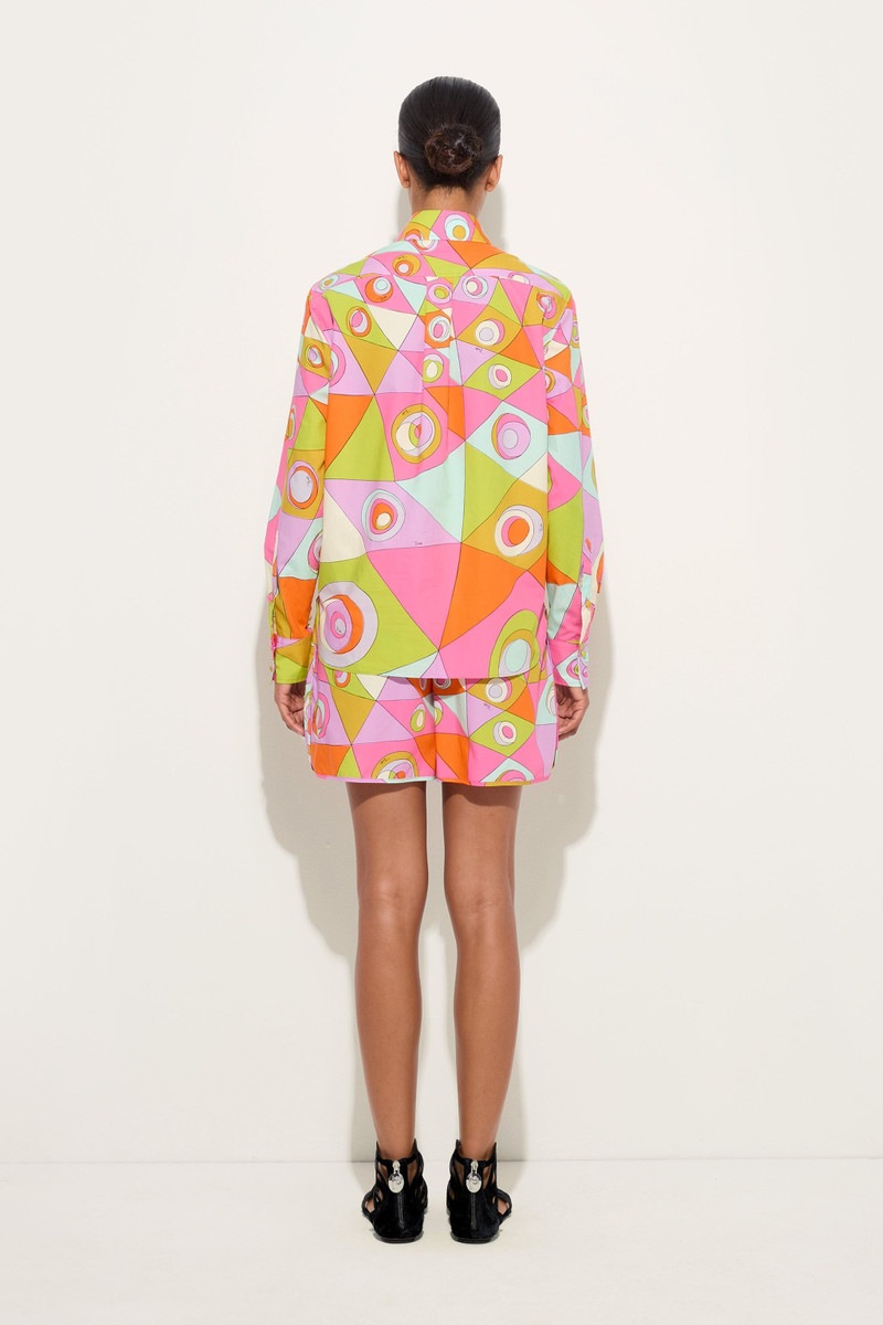 OCCHI PRINT COTTON SHIRT 4