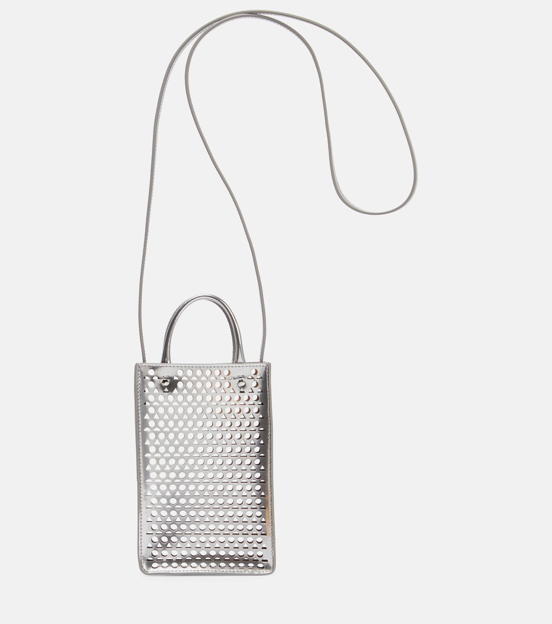 Garance leather phone pouch - 1