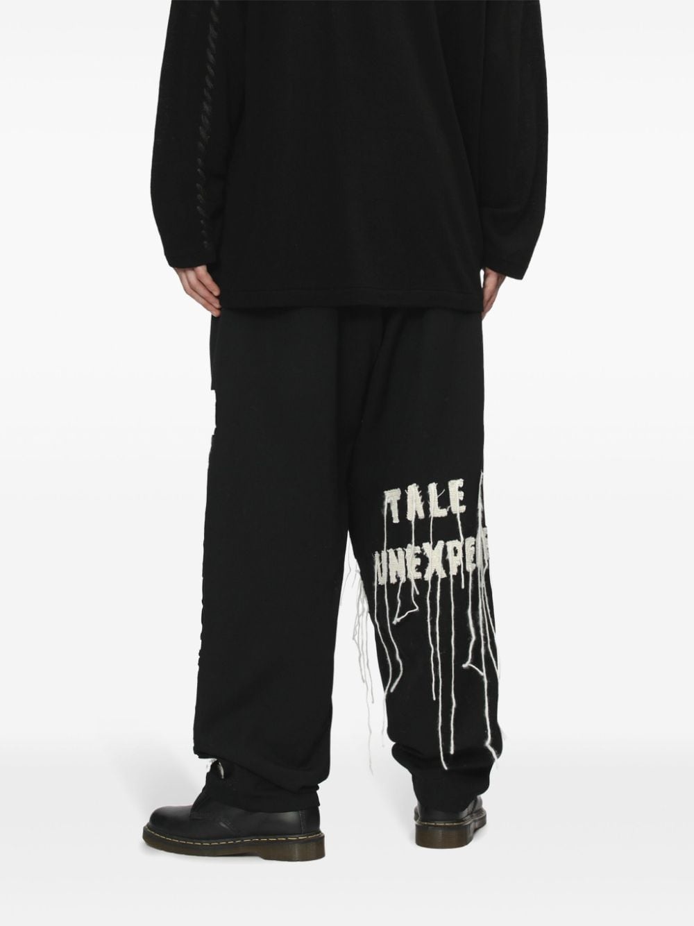 embroidered trousers - 4