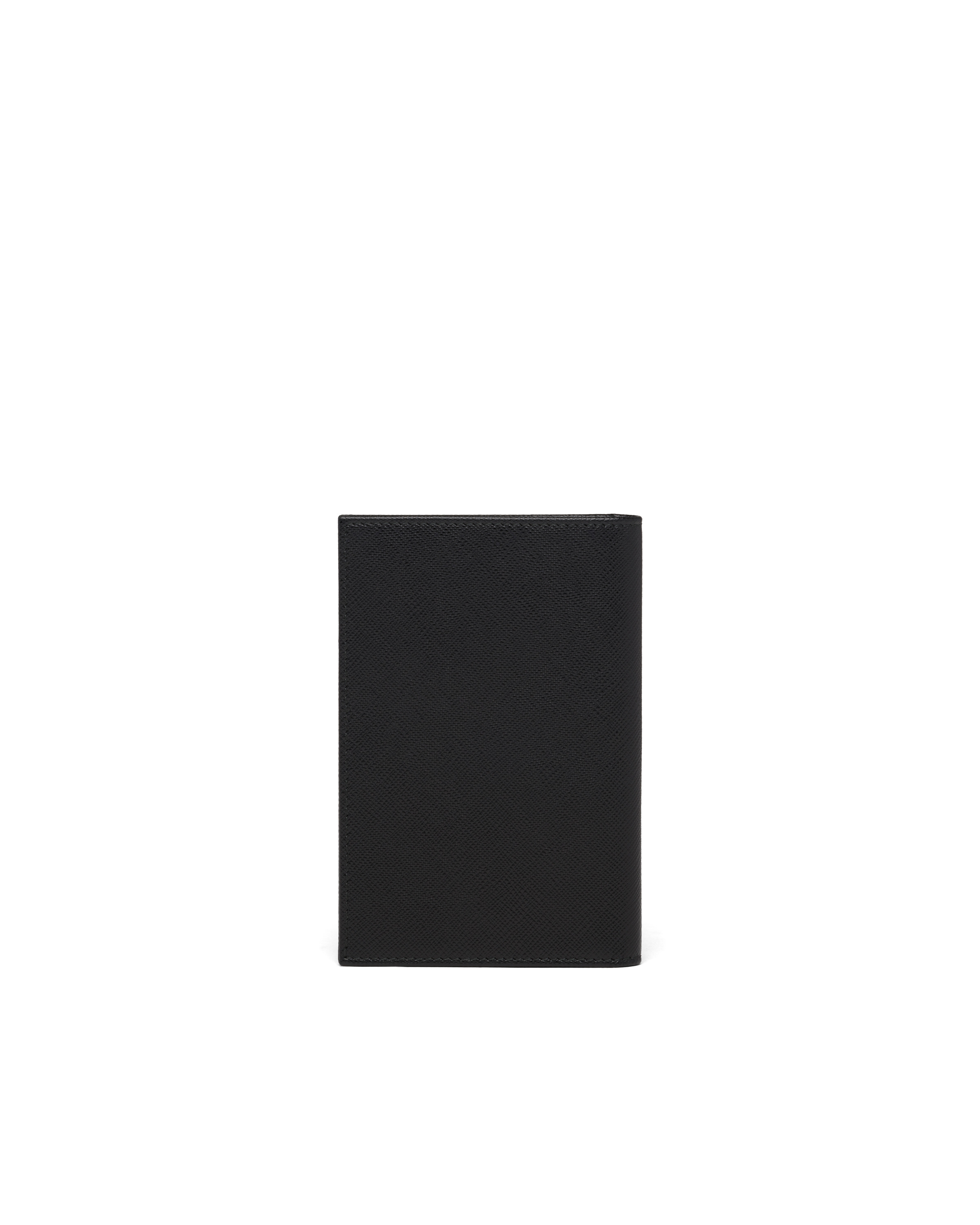 Saffiano leather passport holder - 2