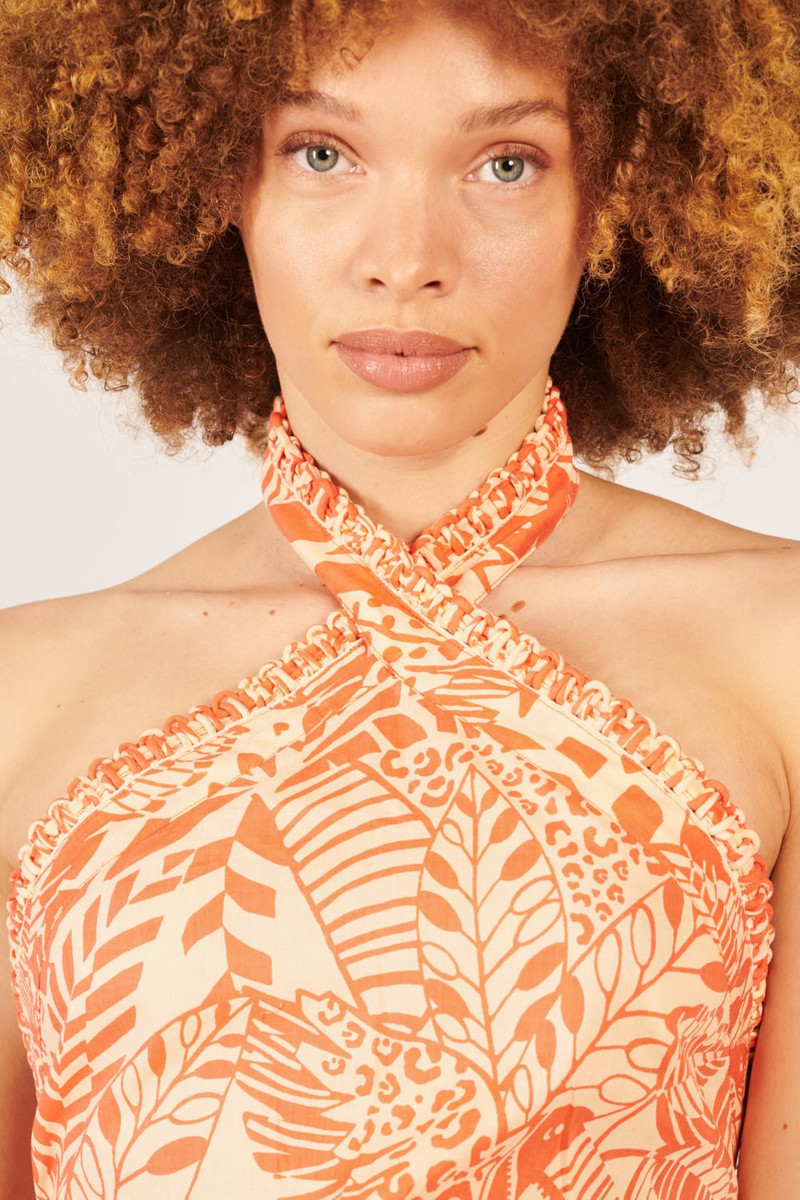 Poupette St Barth Top Suma - Orange Toucan outlook