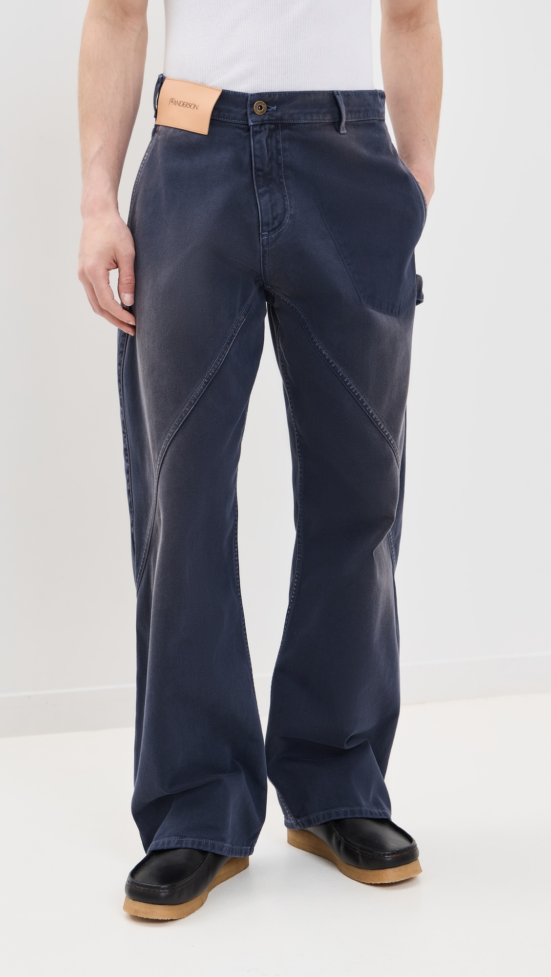 Aged Twisted Workwear Jeans - 3