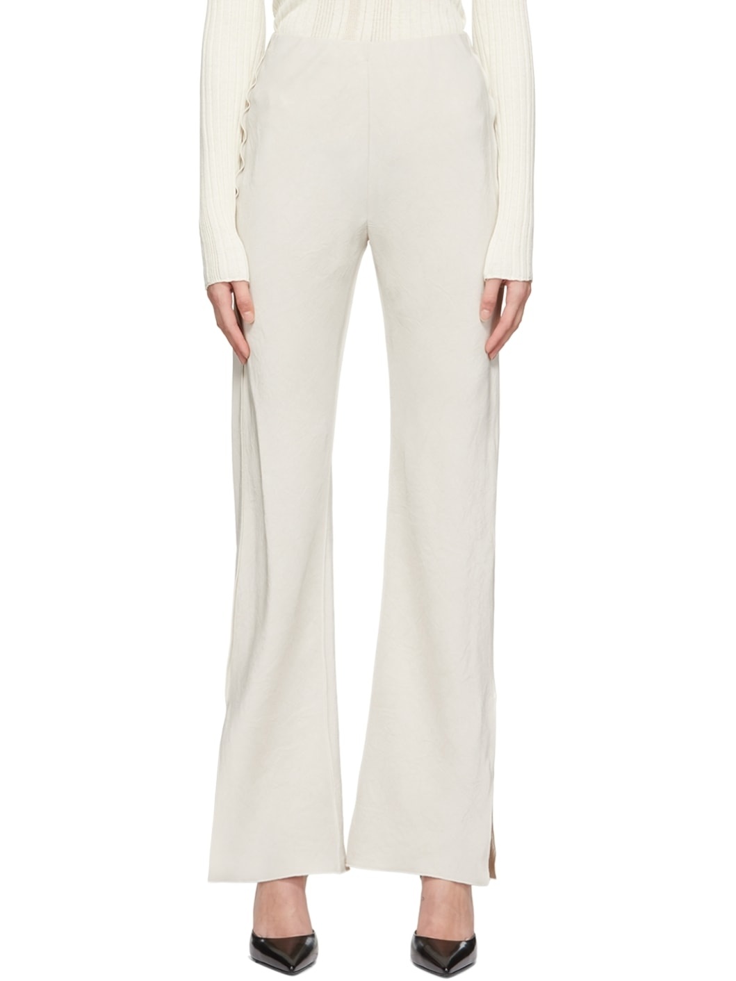Off-White Acetate Trousers - 1