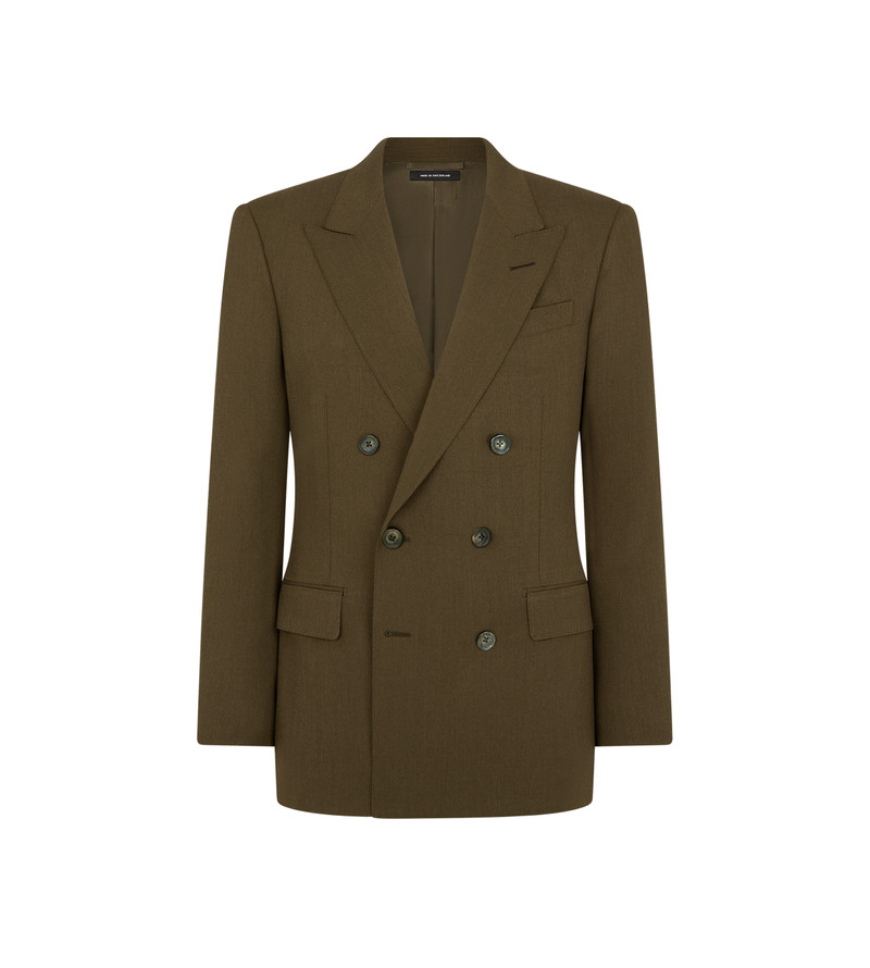 WOOL CASHMERE SILK REPS JACKET 1