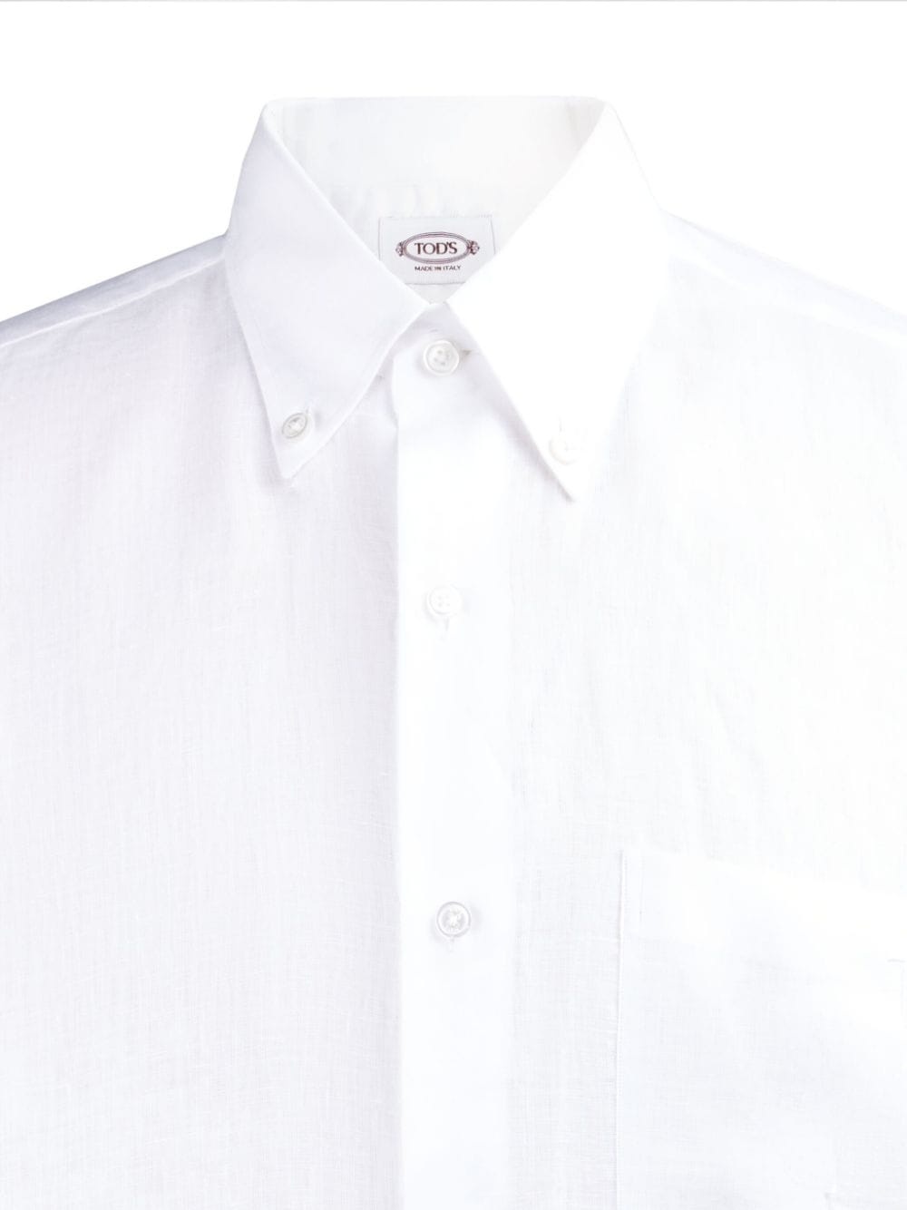 long-sleeve linen shirt - 7