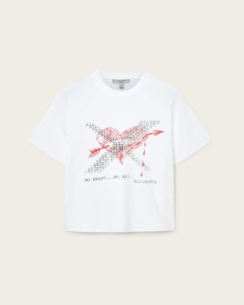 HEARTACHE LISA CREW NECK T-SHIRT - 1