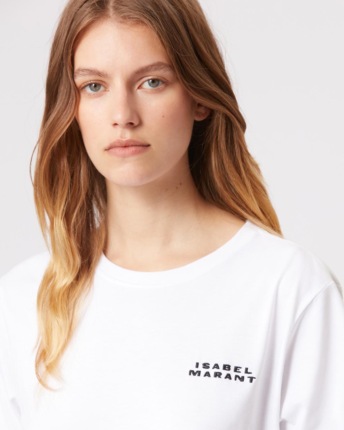 【国内即発】ISABEL MARANT Vidal Tee-Shirt Vidal Tee-Shirt Woman white | ISABEL MARANT Official online