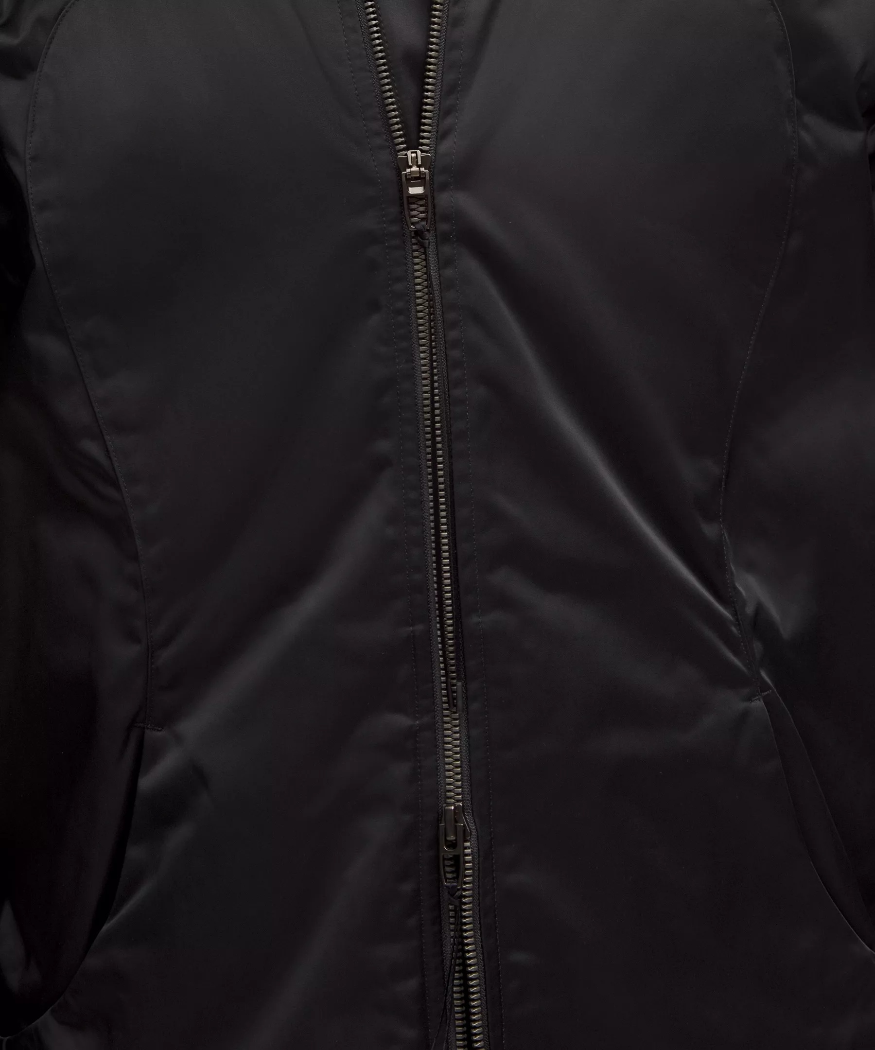 Taffeta Removable-Hood Collared Jacket *SLNSH Collection - 6