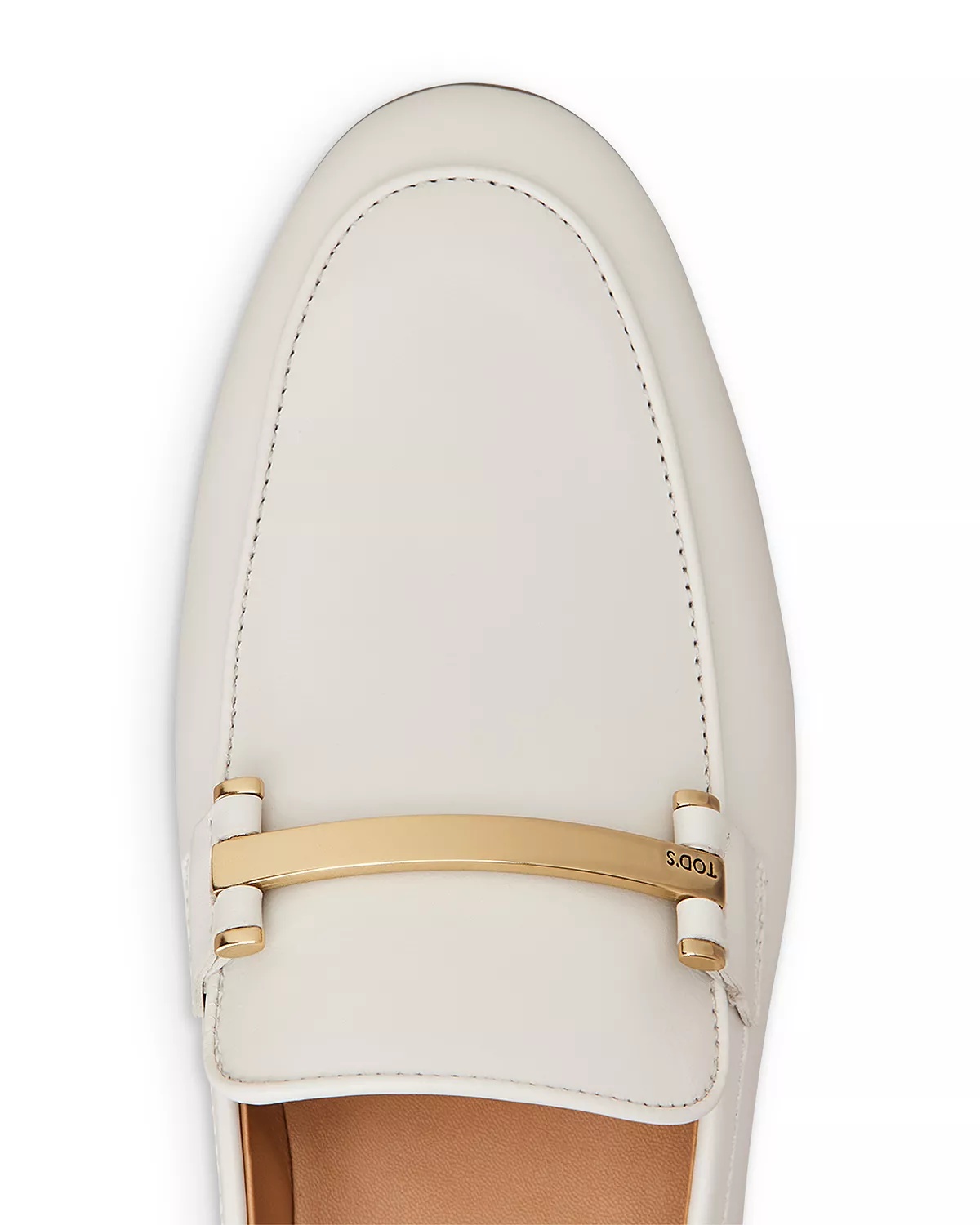 Women's Leather Loafer Flats - 3
