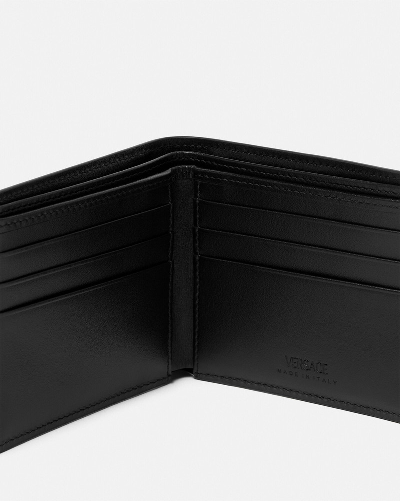 VERSACE Medusa Biggie Patent Bifold Wallet outlook
