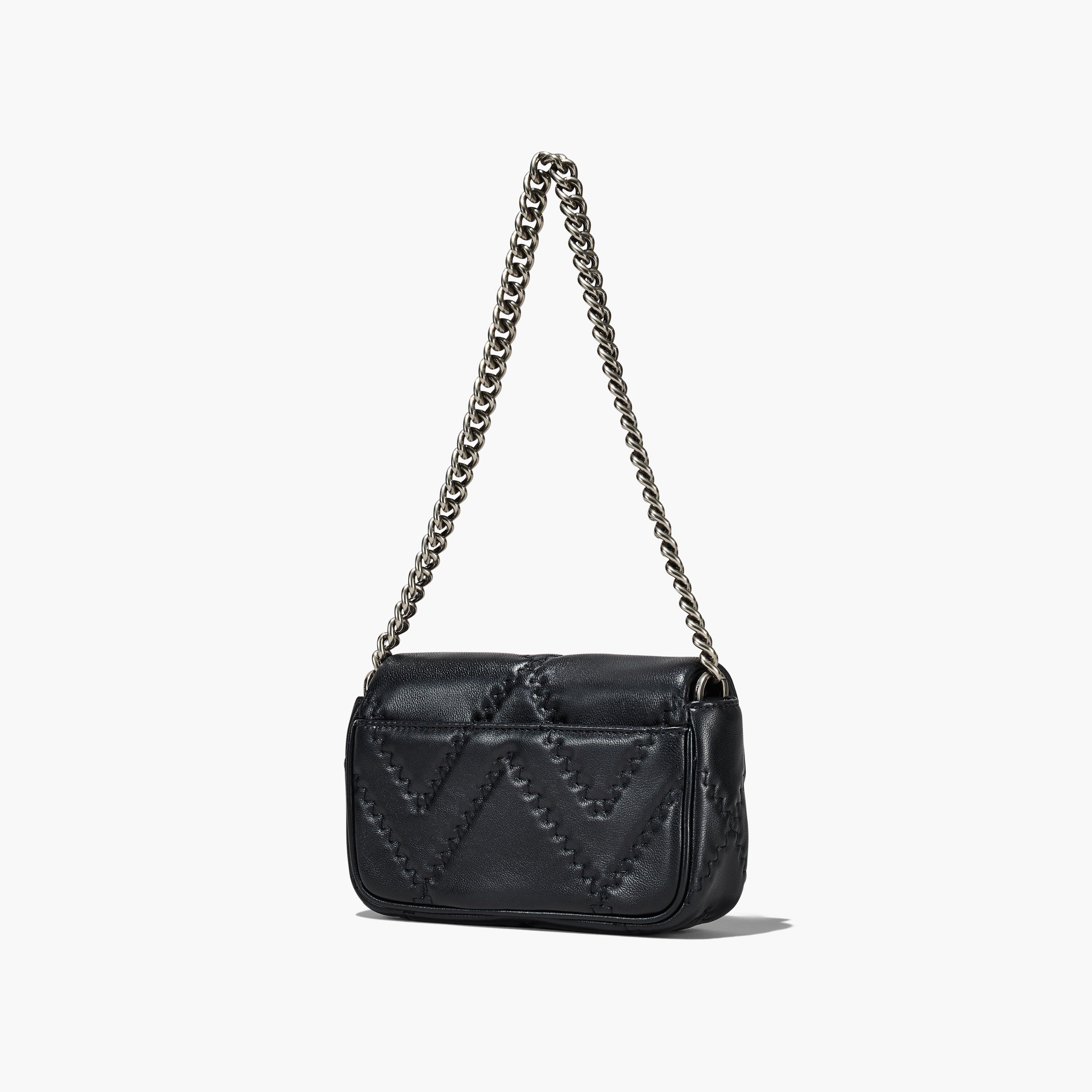 THE QUILTED LEATHER J MARC MINI SHOULDER BAG - 3