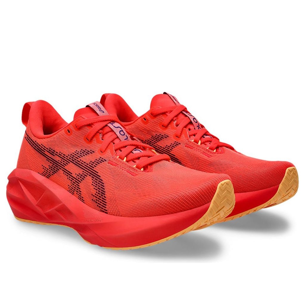 (WMNS) ASICS Novablast 5 'Flash Red Edo Purple' 1012B765-601 - 3