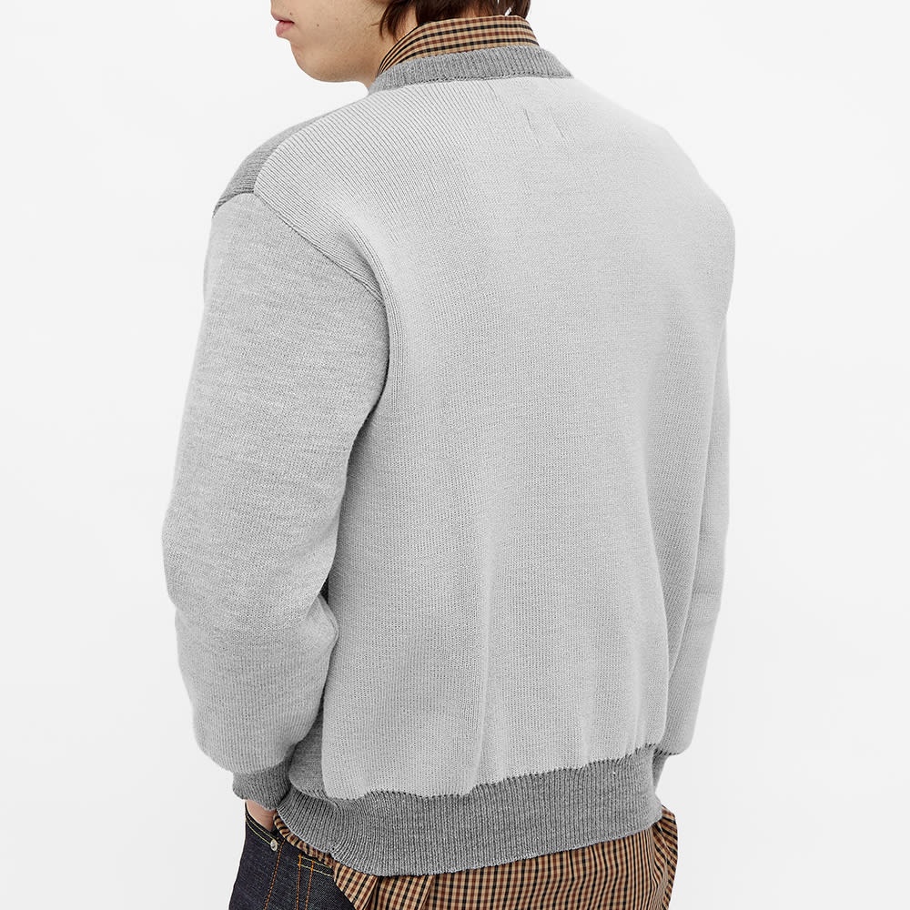 Comme des Garcons SHIRT Contrast Panel Crew Knit - 6