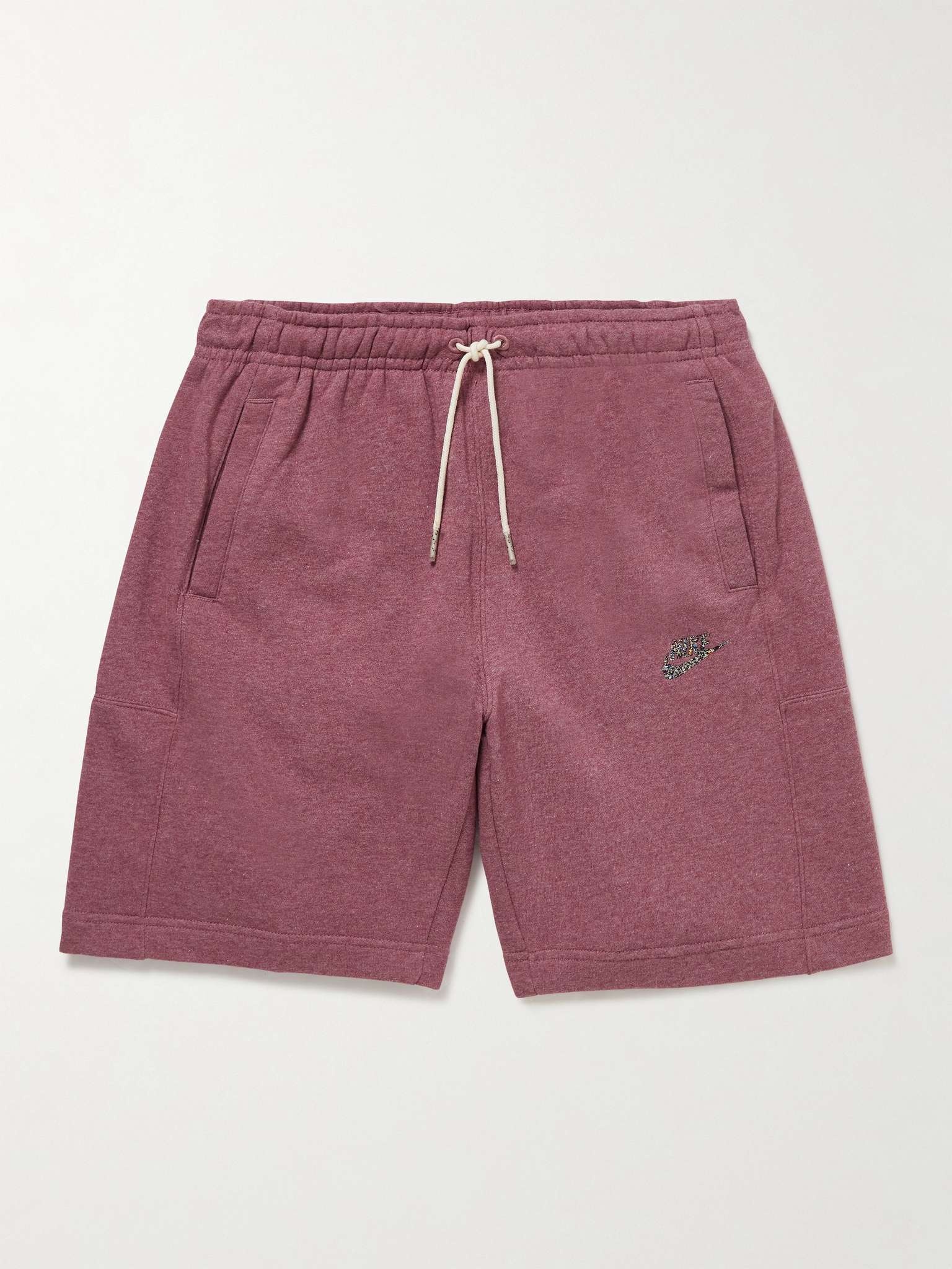 Cotton-Blend Jersey Shorts - 1