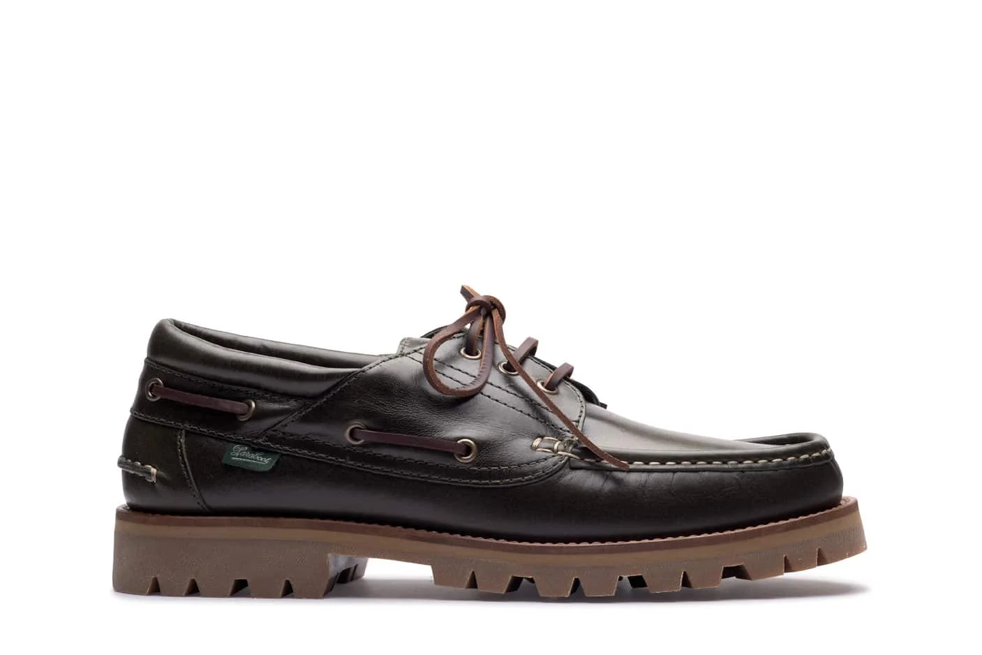Briac Green Smooth - Rubber Sole - 1