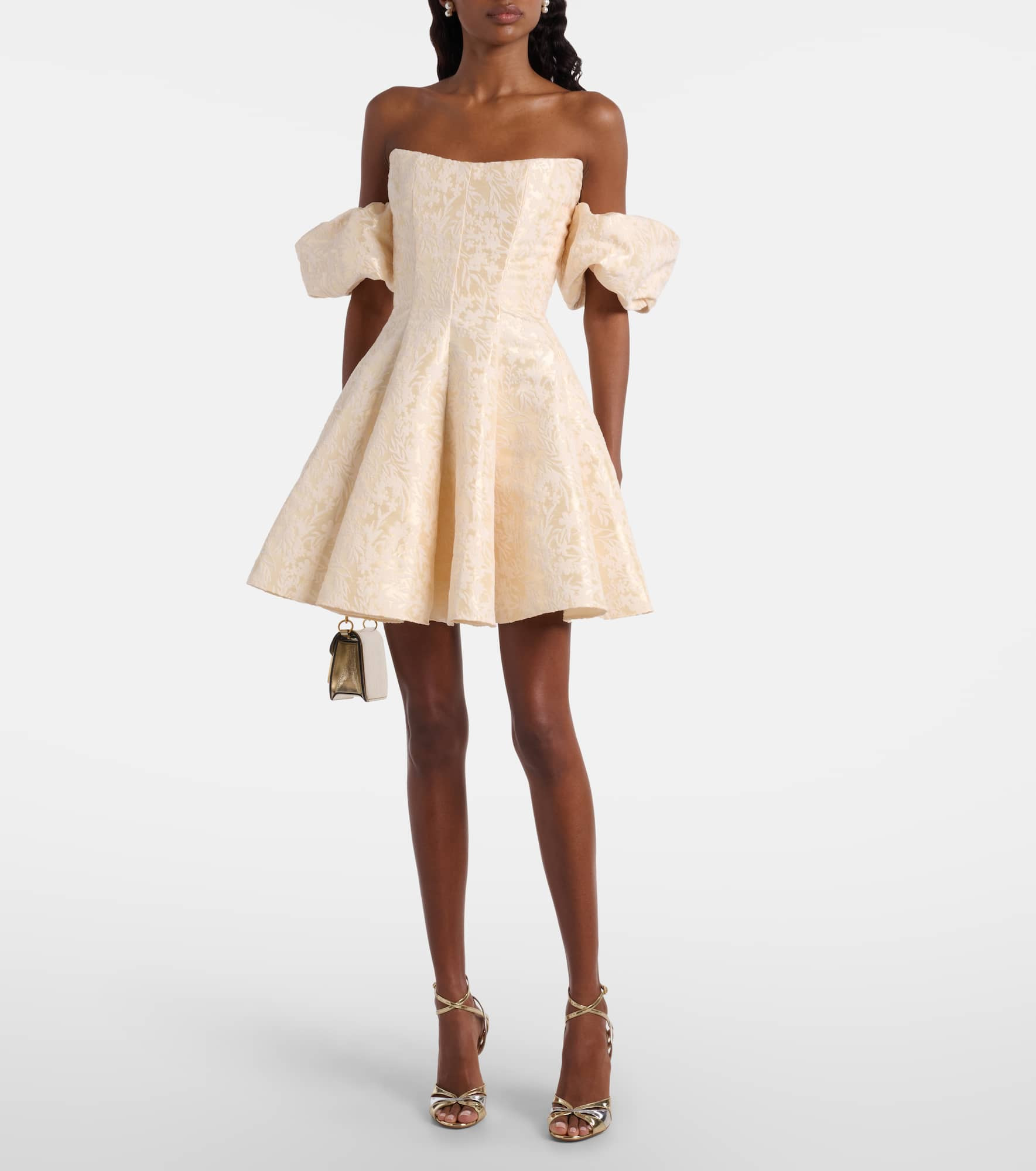 Selene off-shoulder minidress - 2