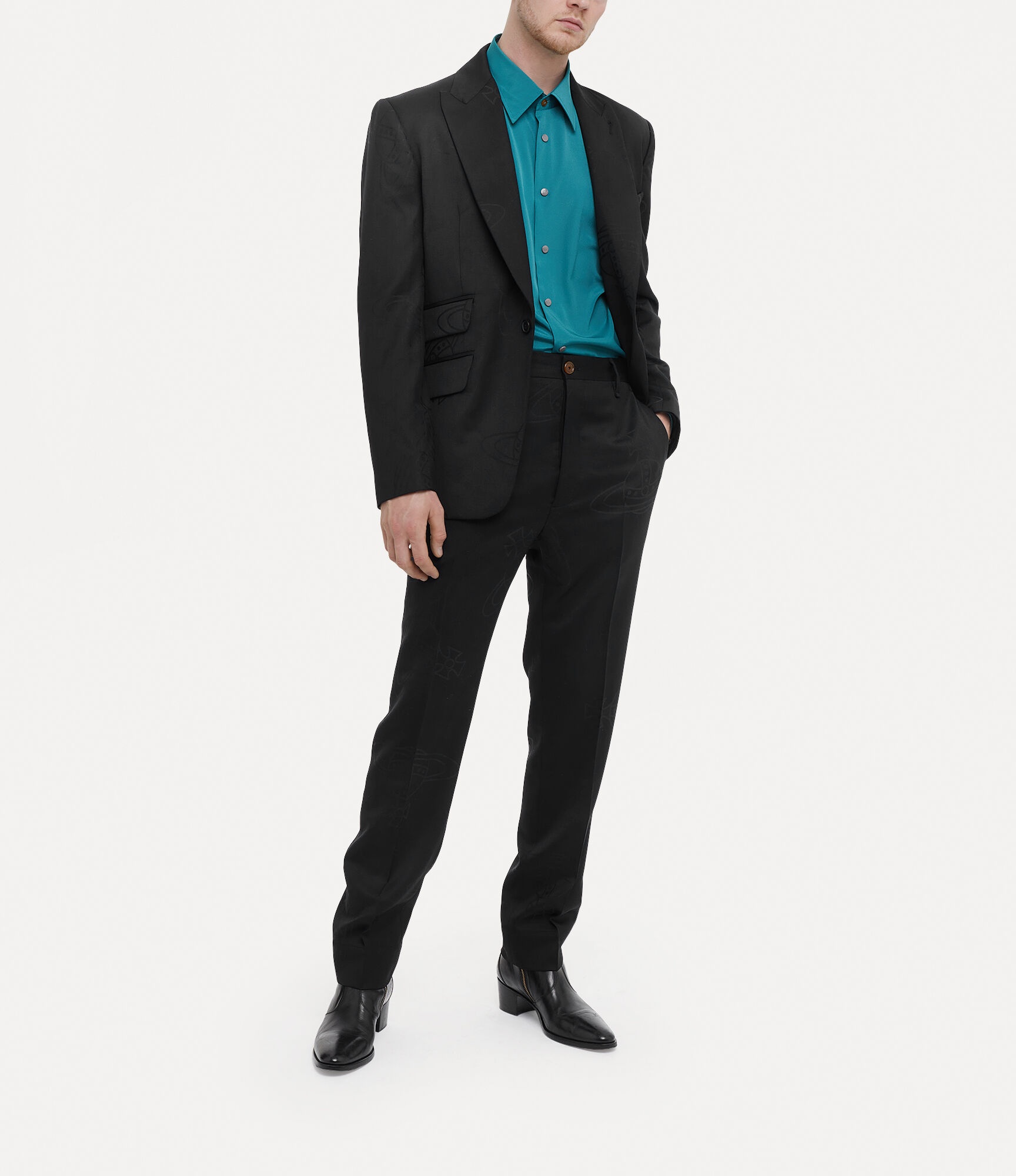 ONE BUTTON JACKET - 2