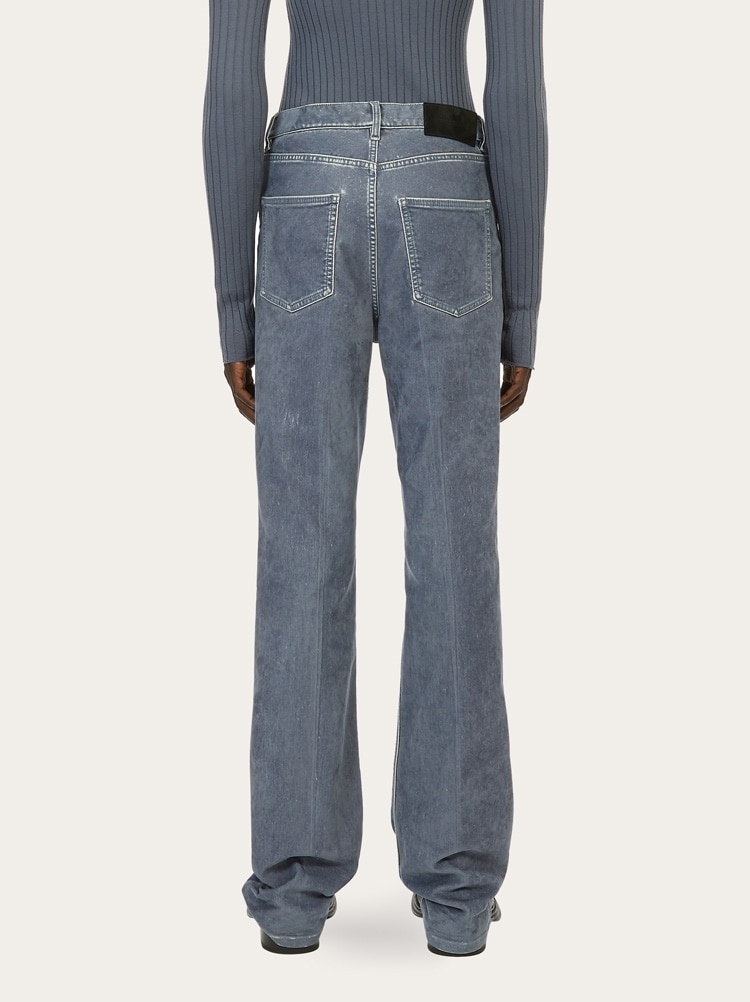 FIVE POCKET VELVET TROUSER - 3