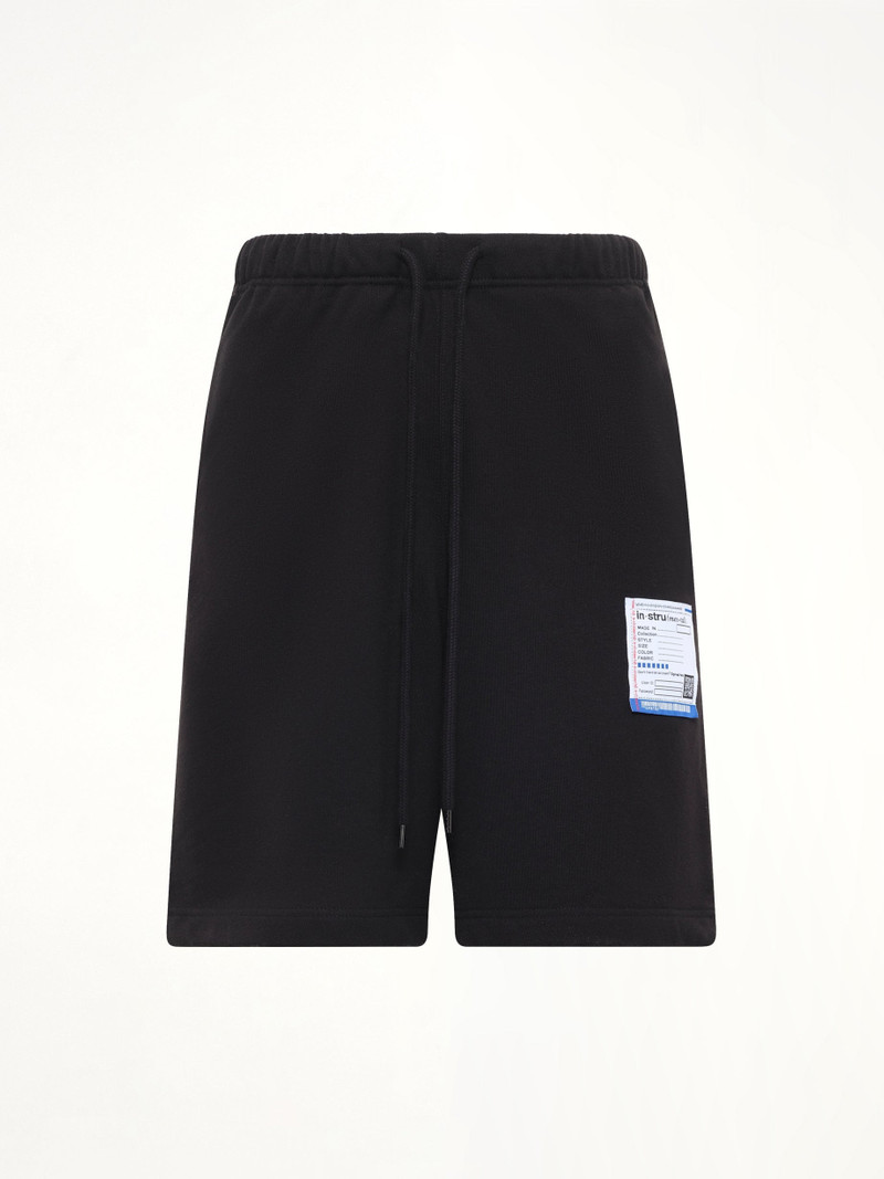 Maison MIHARAYASUHIRO Instrumental Heavy Weight Easy Shorts in Black outlook
