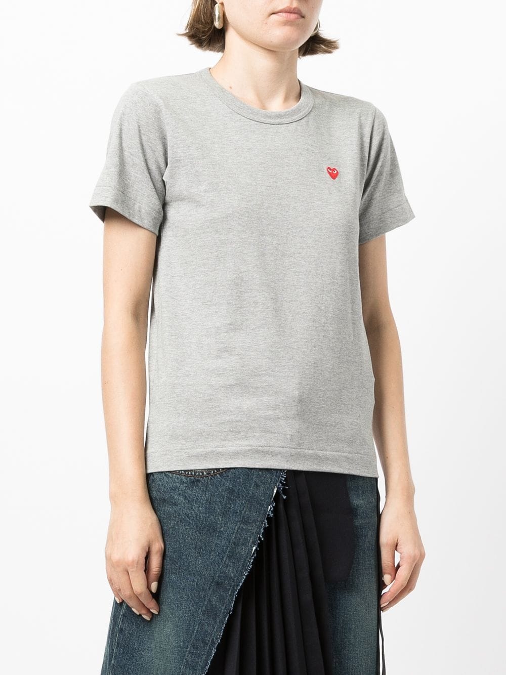 logo-print cotton T-shirt - 3