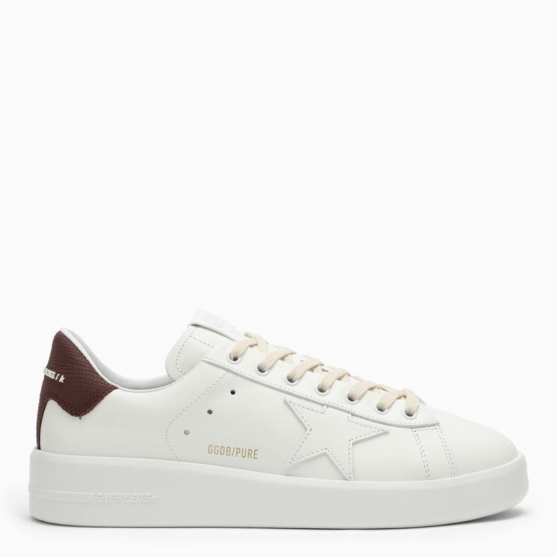 Pure Star white/bordeaux low trainer - 1