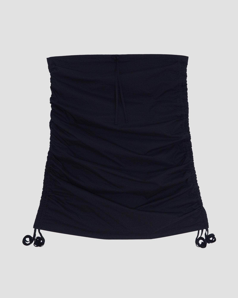 Pictorial Strap Skirt - Organic Cotton Poplin 1