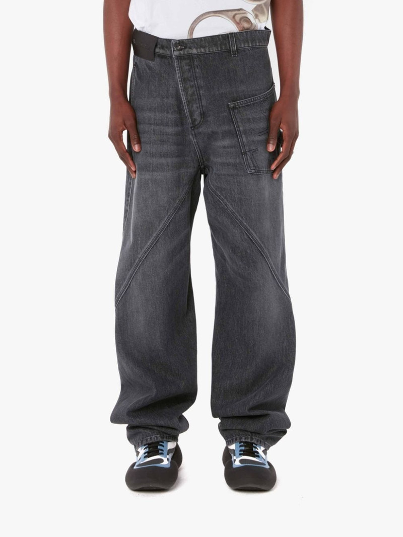 JW Anderson TWISTED WORKWEAR DENIM JEANS outlook