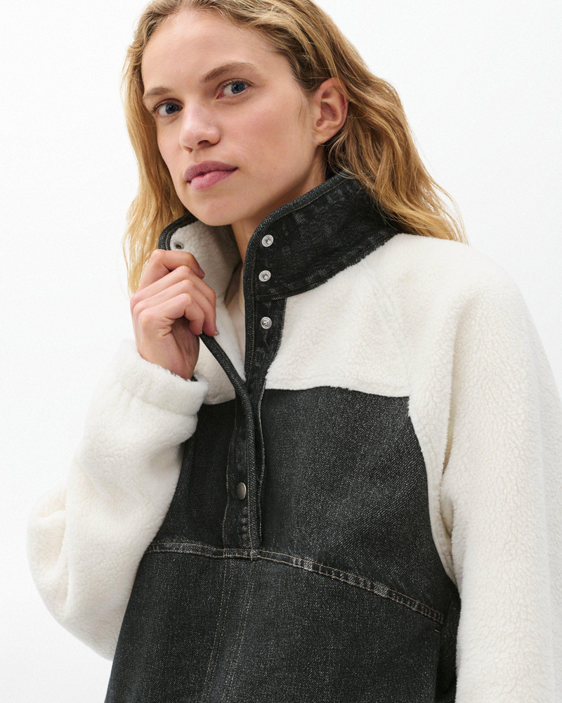 Miramar Sherpa Popover Cotton Fleece 4