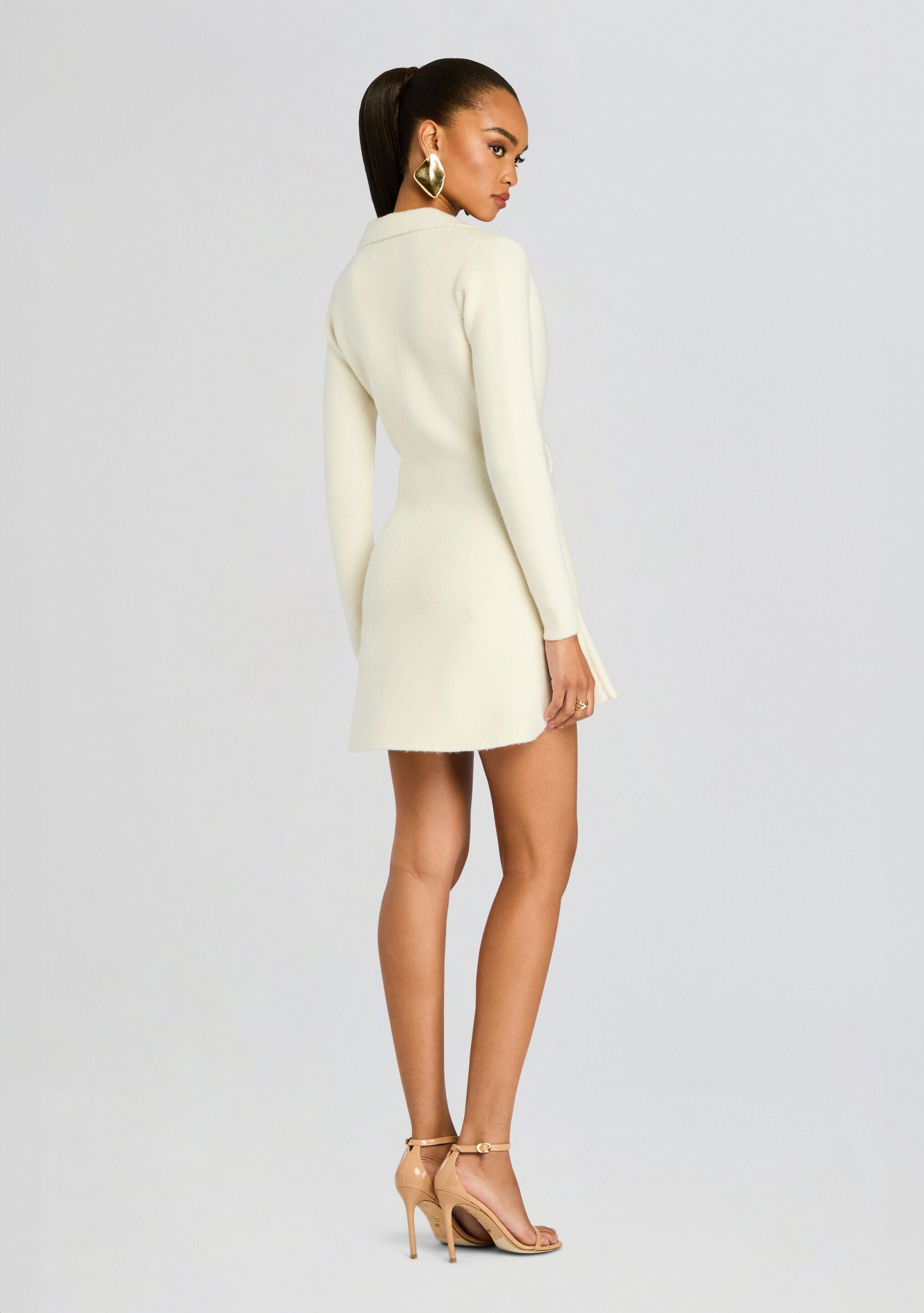 CLARA KNIT MINI DRESS - 4