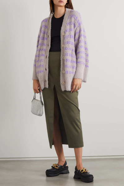 Stella McCartney Jacquard-knit cardigan outlook