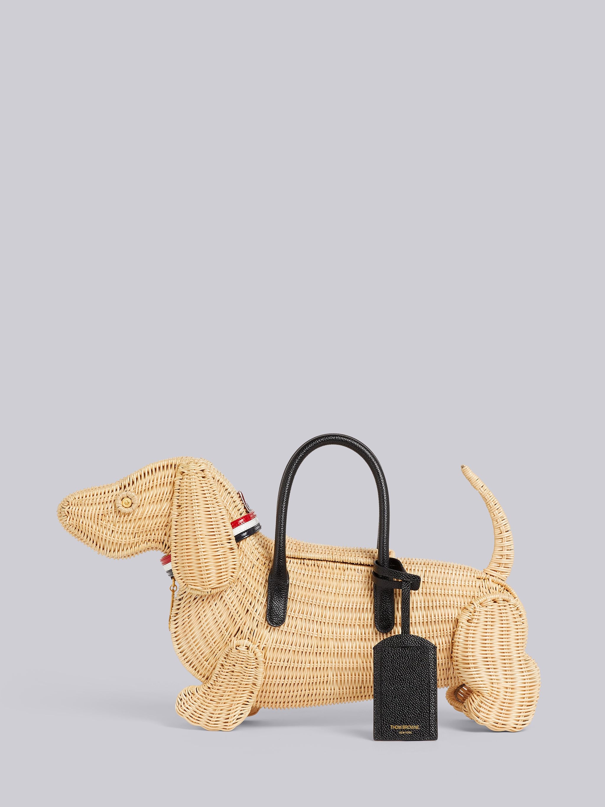 Natural Wicker Hector Bag - 1