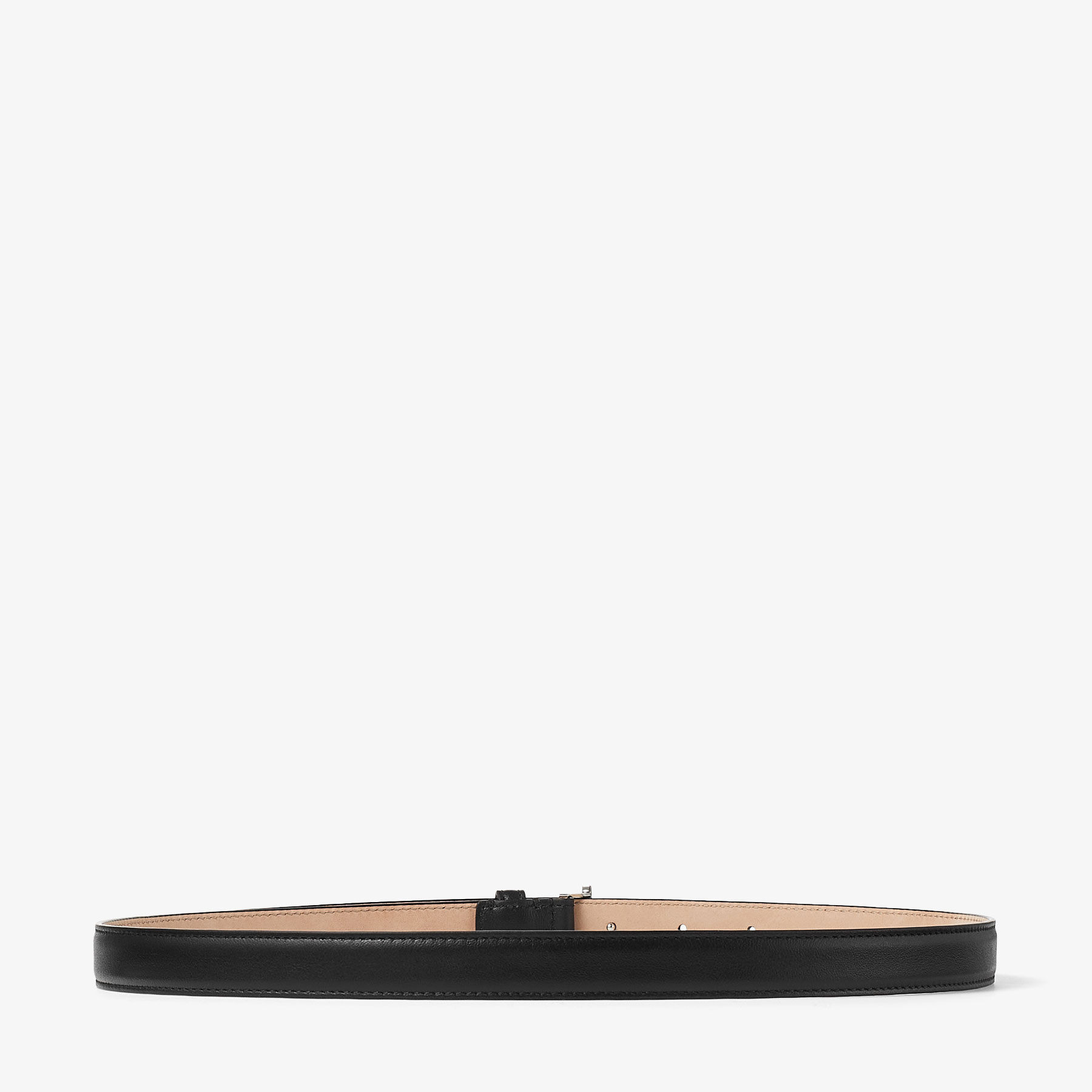 Mini Helina
Black Smooth Leather Mini Belt - 5