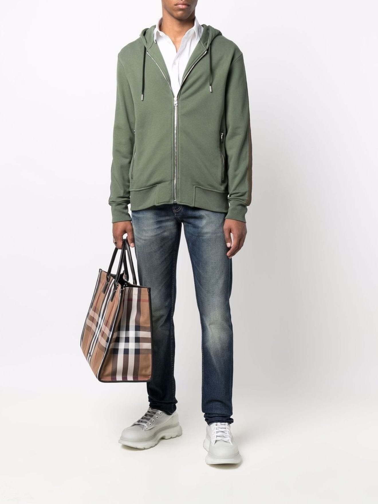 McQueen Graffiti denim jeans - 2