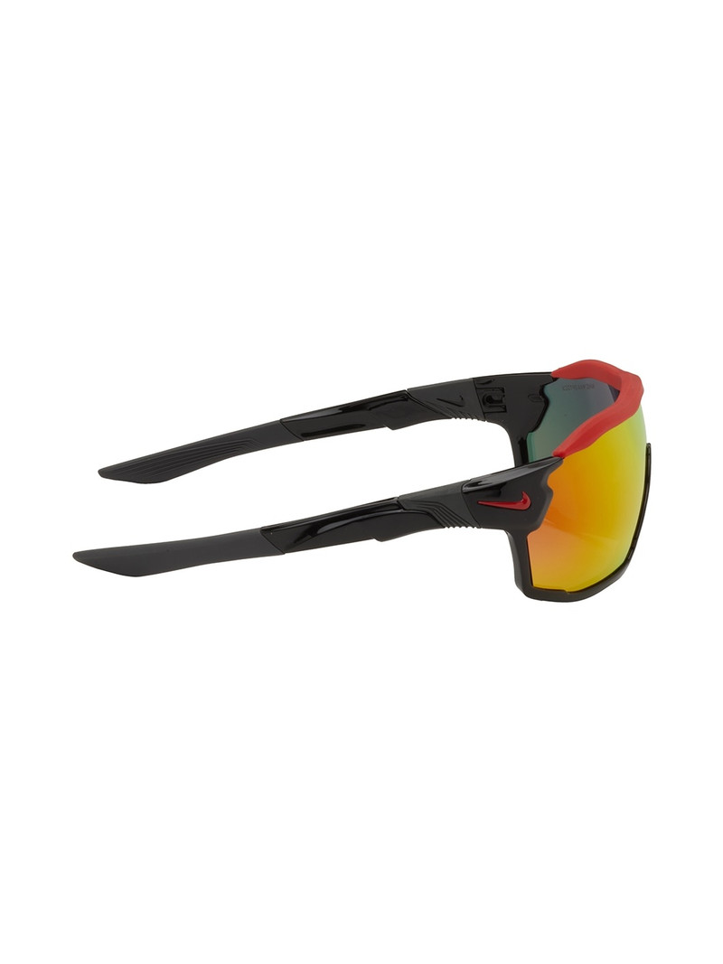 Nike Black & Red Show X Rush Sunglasses outlook