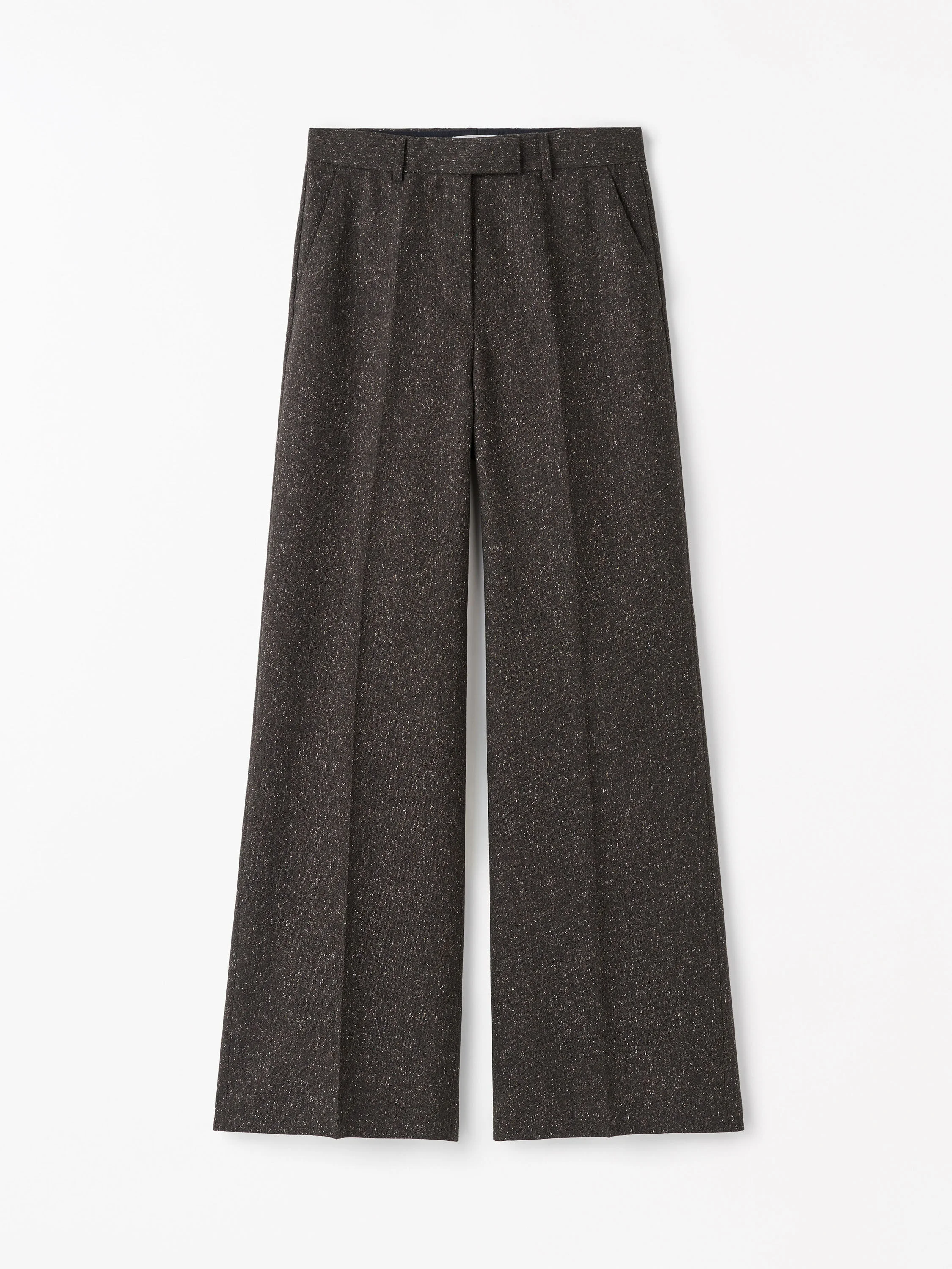 Irit Flecked Wool Trousers - 1