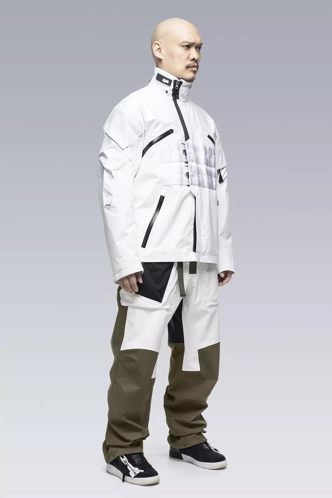 J1WTS-GT 3L Gore-Tex Pro Interops Jacket White - 4