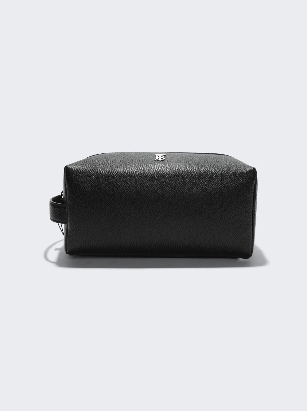 Leather Travel Pouch Black - 1