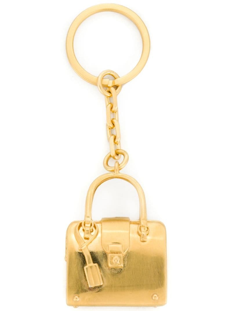 Brass 3D Mr Thom Keyring - 1
