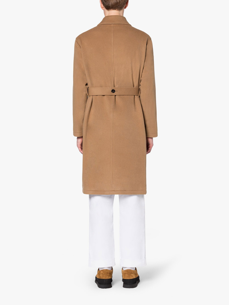 MILAN BEIGE WOOL & CASHMERE SINGLE-BREASTED TRENCH COAT 3