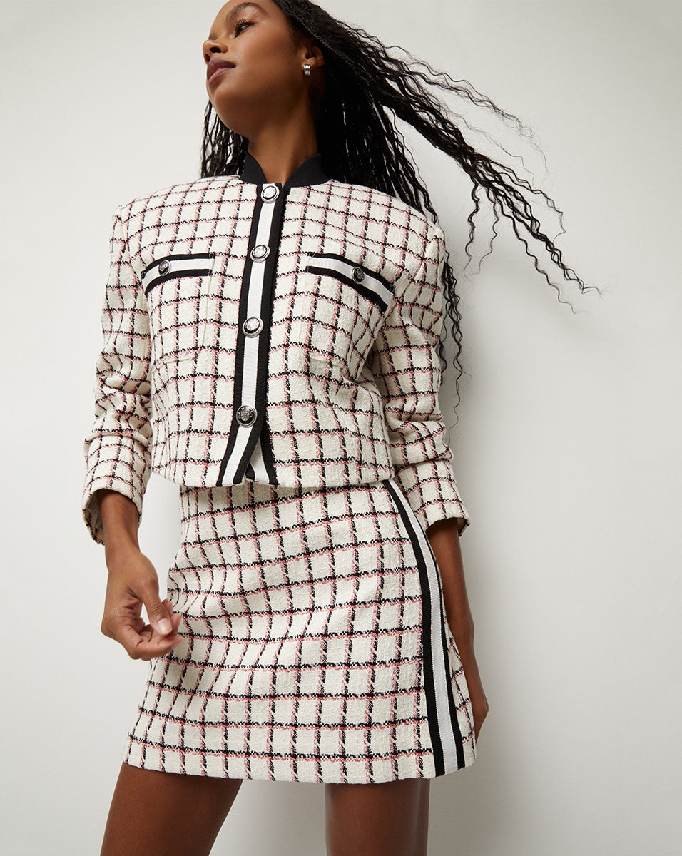 ELLICOT GRAPHIC TWEED JACKET - 2