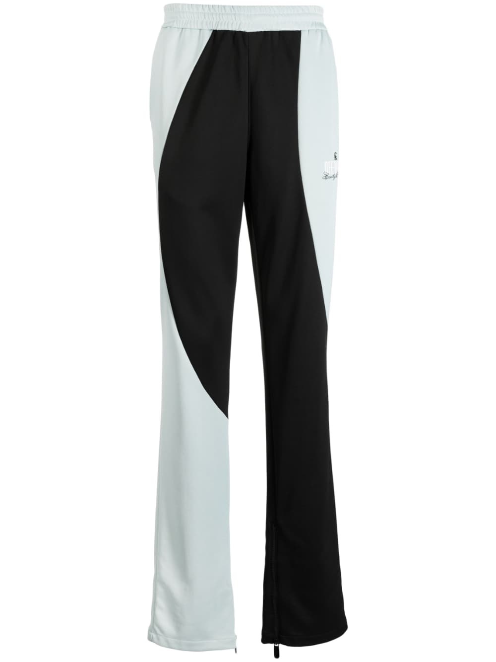 logo-motif colour-block track pants - 1