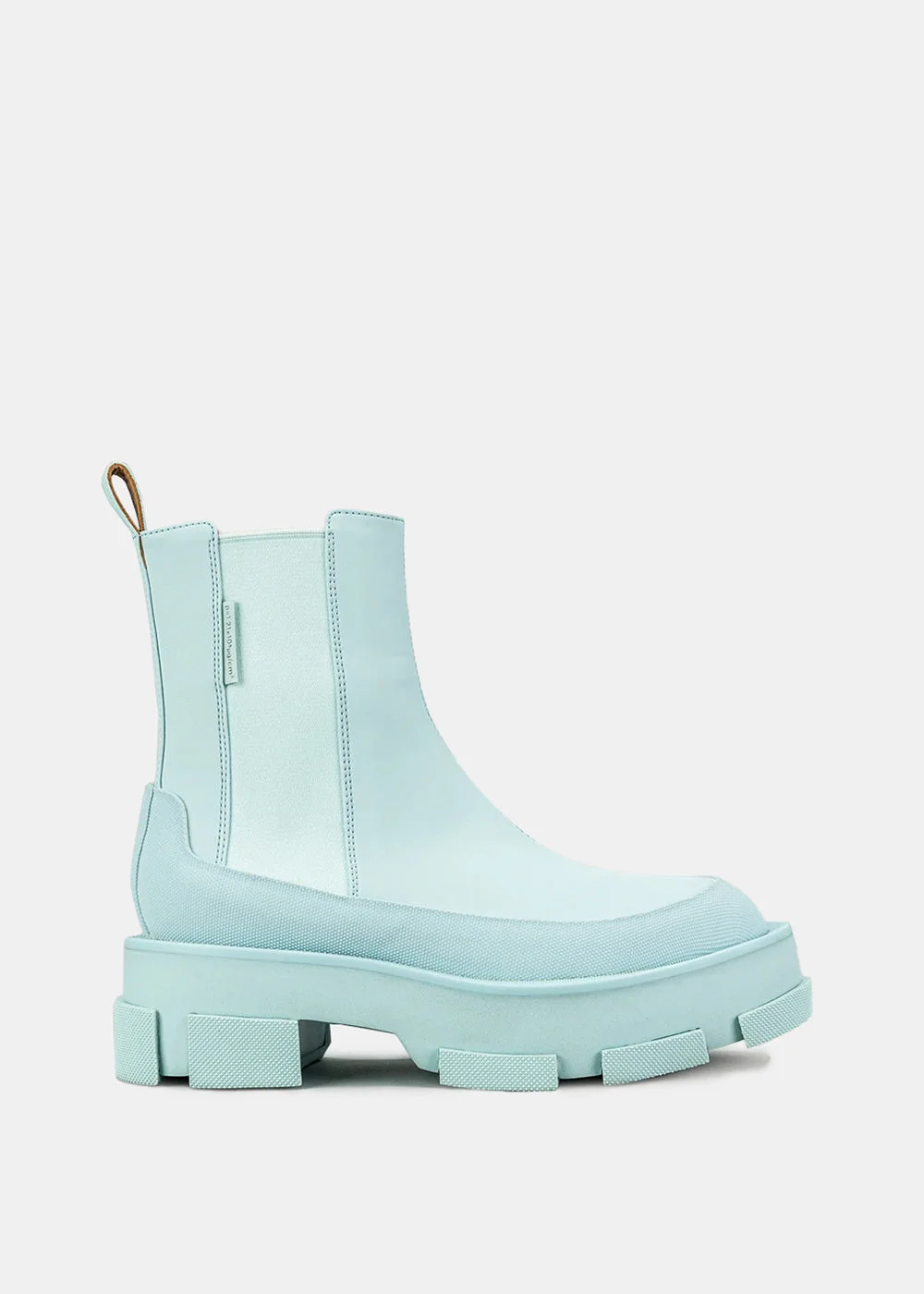Light Blue Gao Platform Chelsea Boots - 1