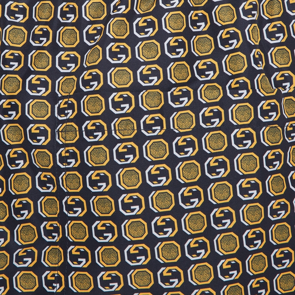 Interlocking G print nylon swim shorts - 4