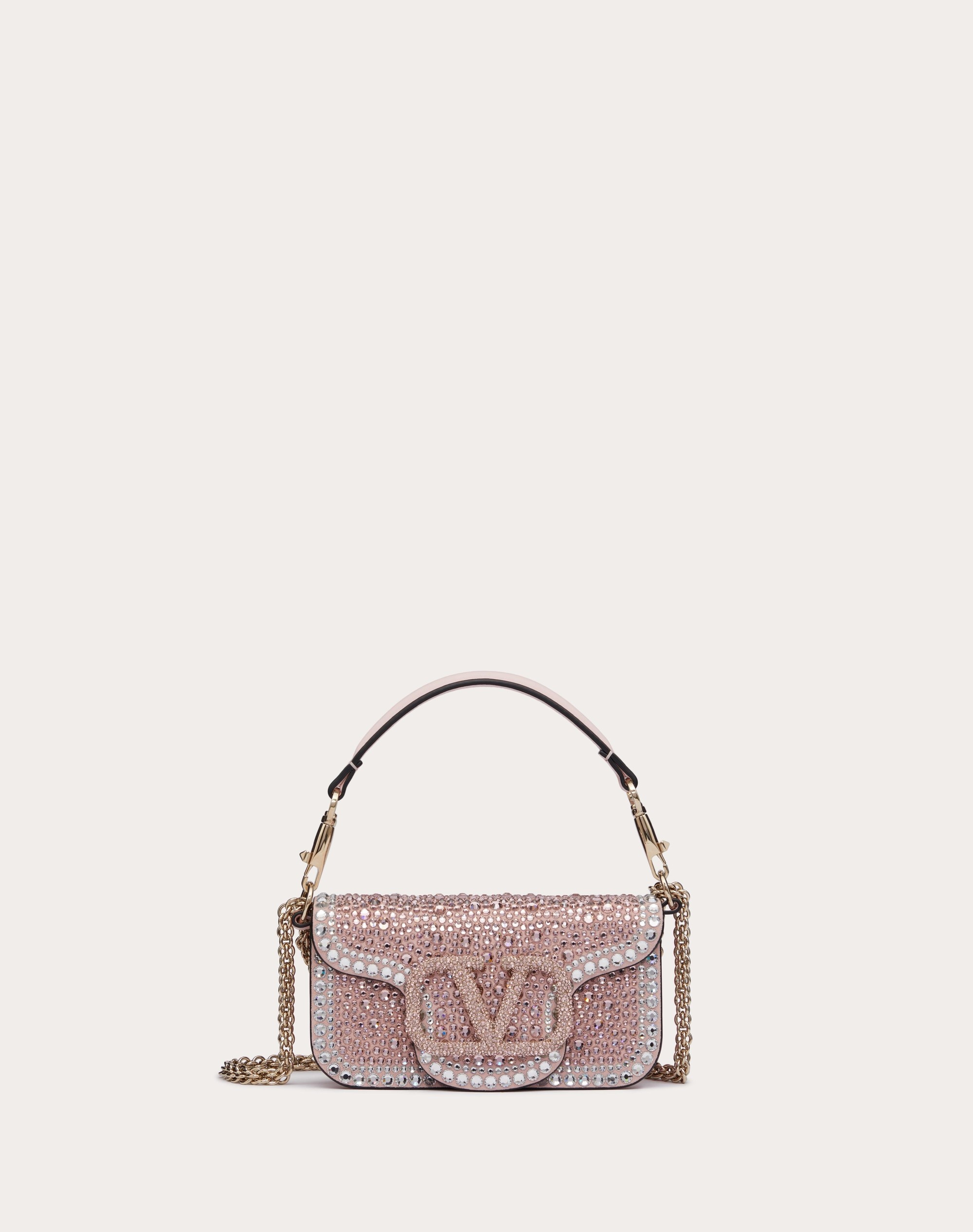 Small Locò Leather Top Handle Bag