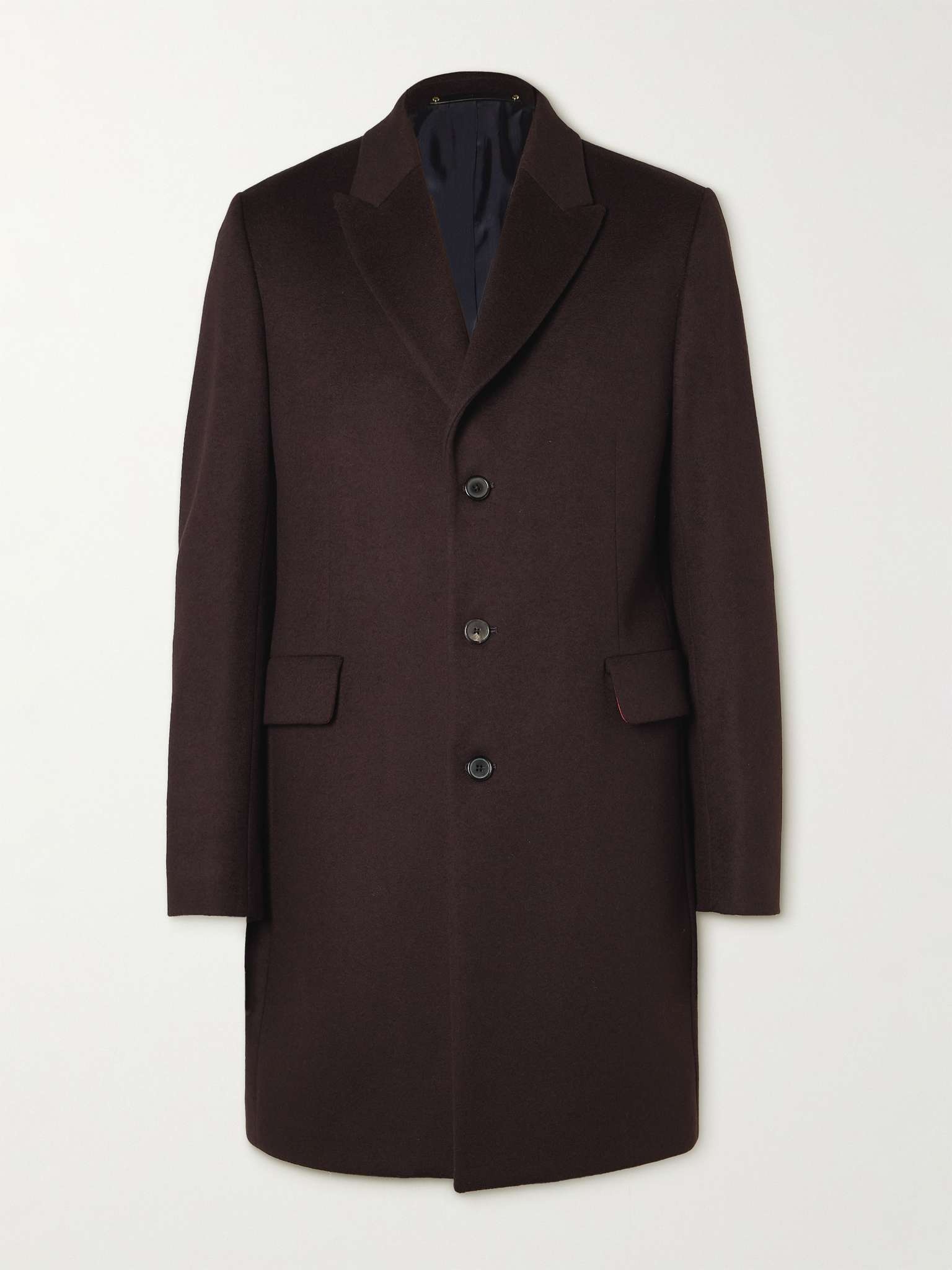 Epsom Wool and Cashmere-Blend Felt Overcoat - 1