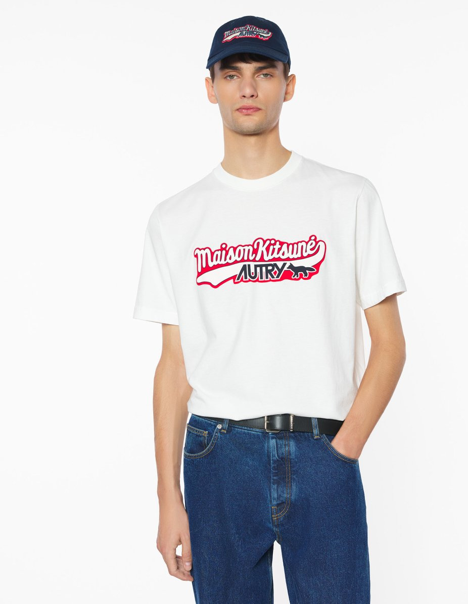 MAISON KITSUNE x AUTRY VARSITY TEE-SHIRT - 3