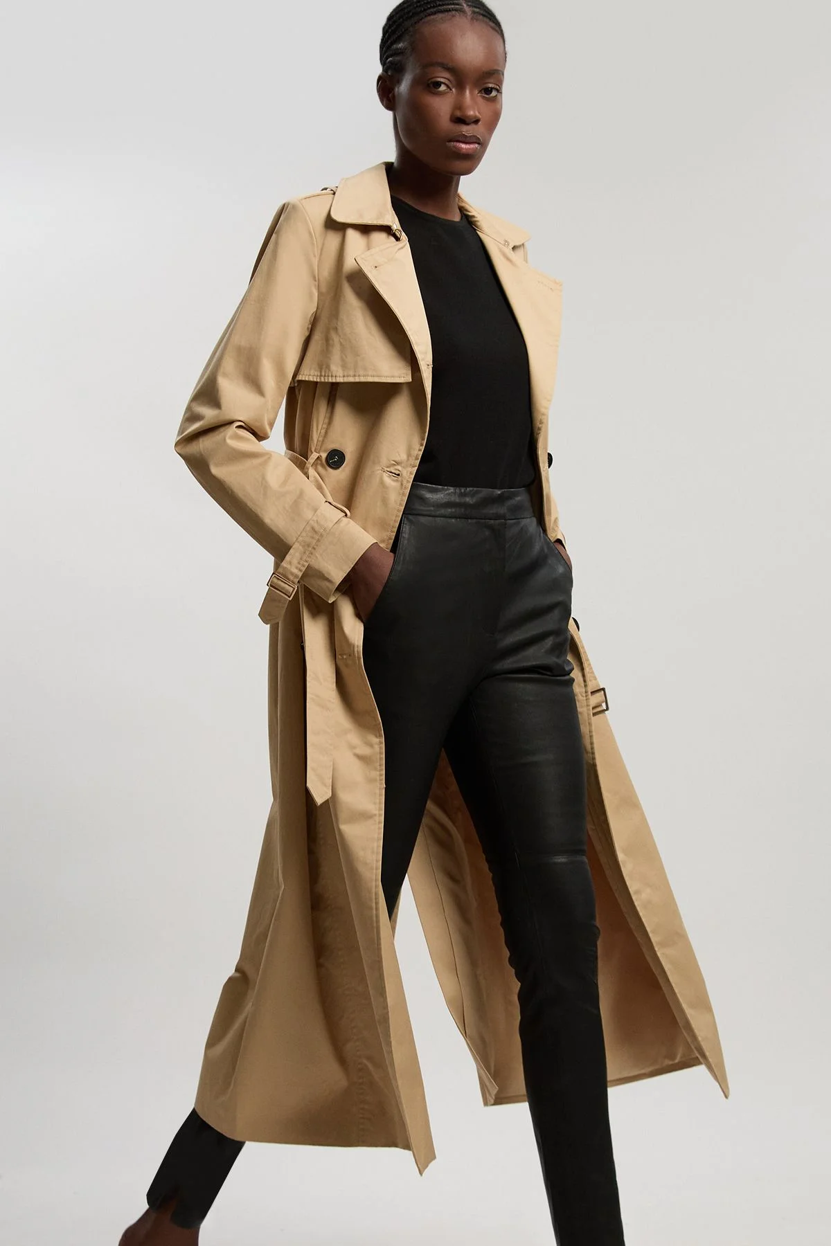 Forever Stretch Leather Legging - 1