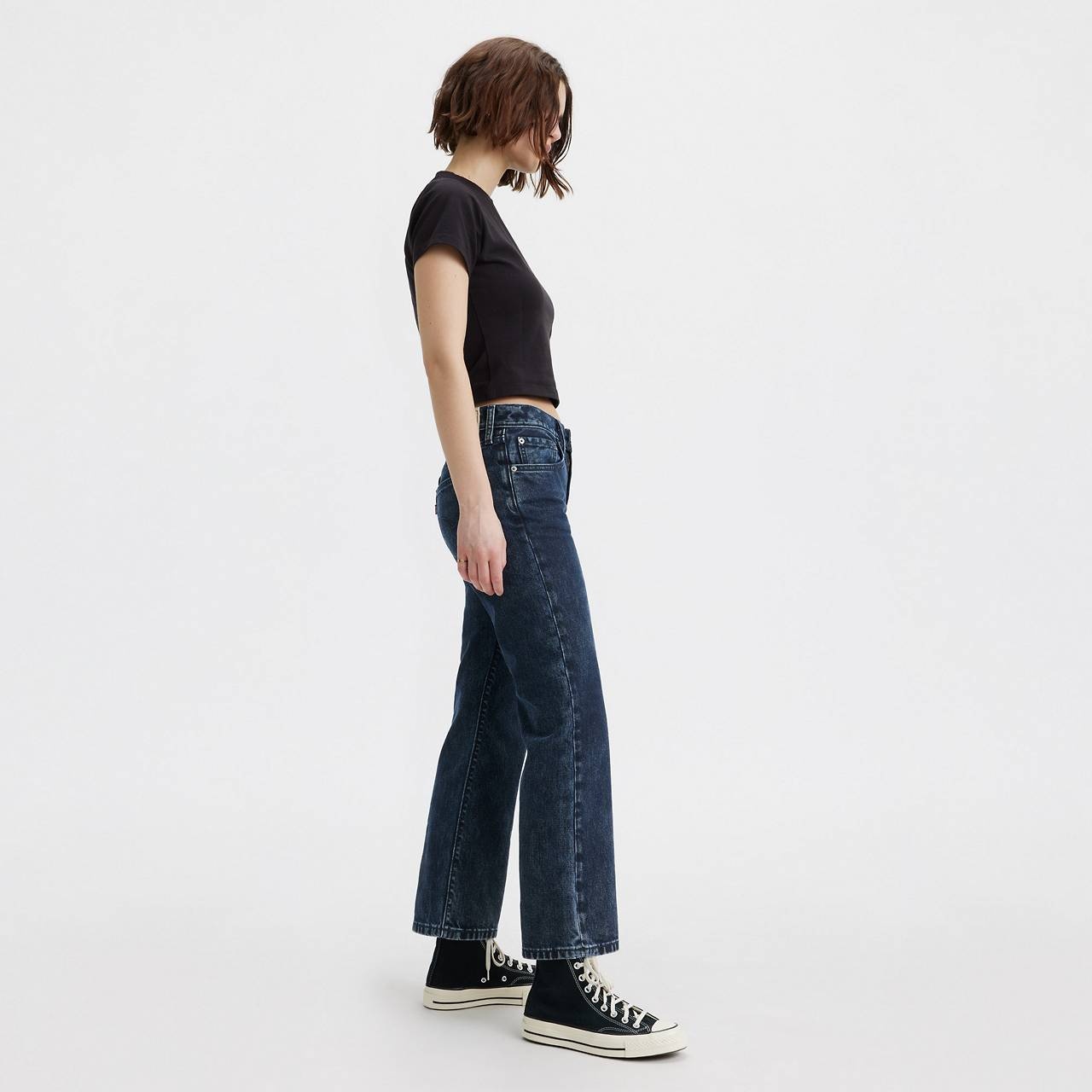 LEVI'S® WELLTHREAD® MIDDY BOOTCUT JEANS - 4