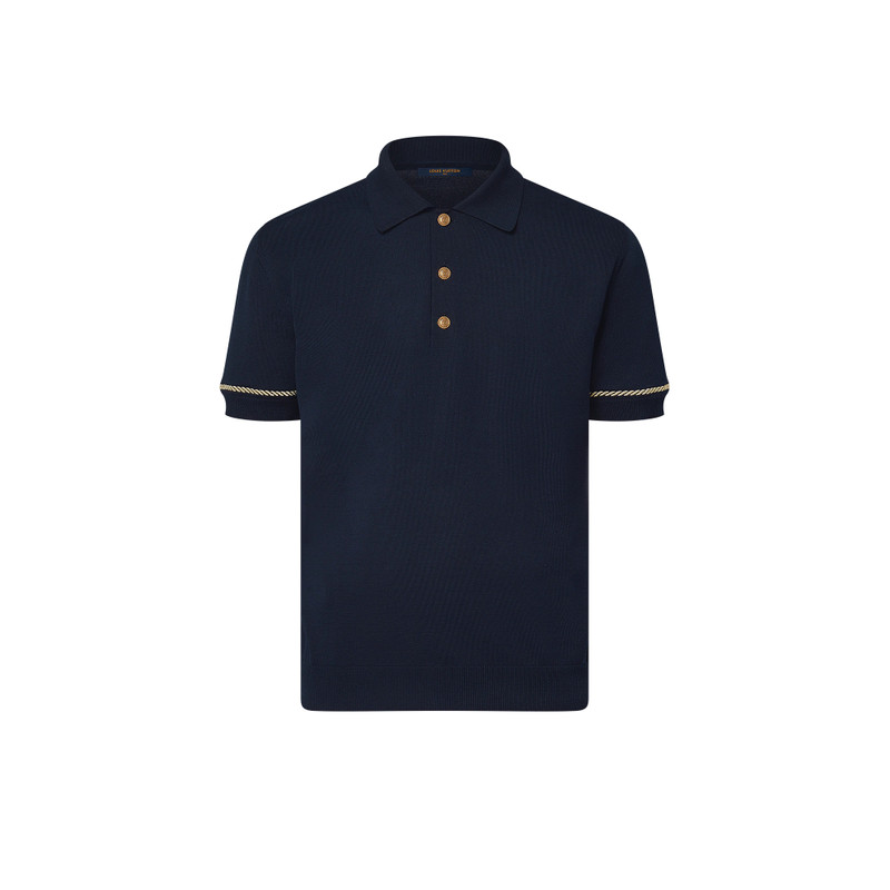 Short-Sleeved Cotton Polo Shirt 1